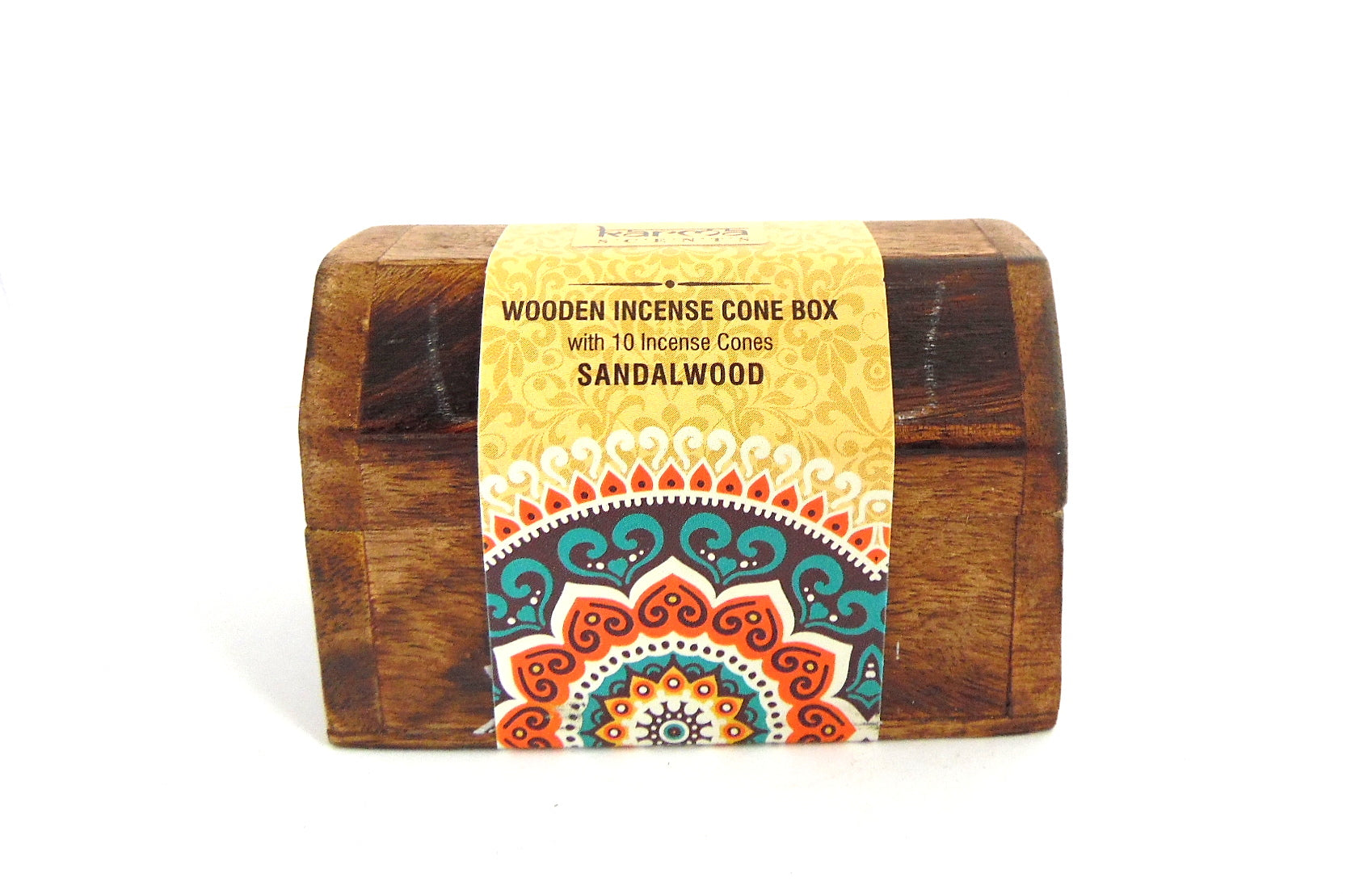 Wooden Incense Cone Burner Box