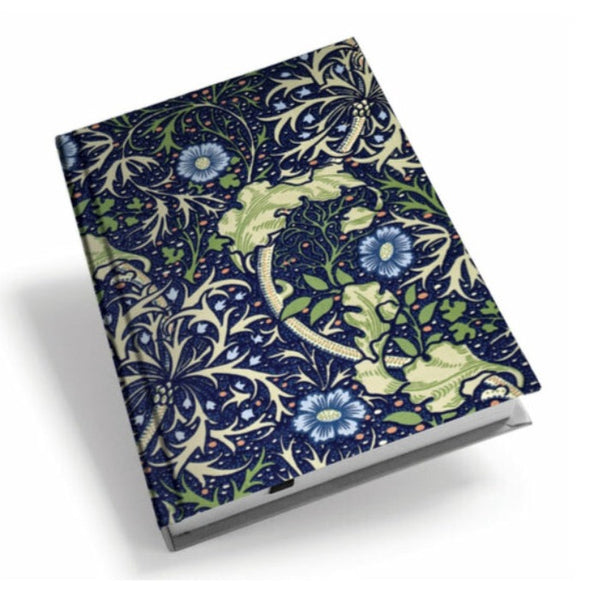 William Morris Seaweed Hardback Lined Journal Available in A5 and A6