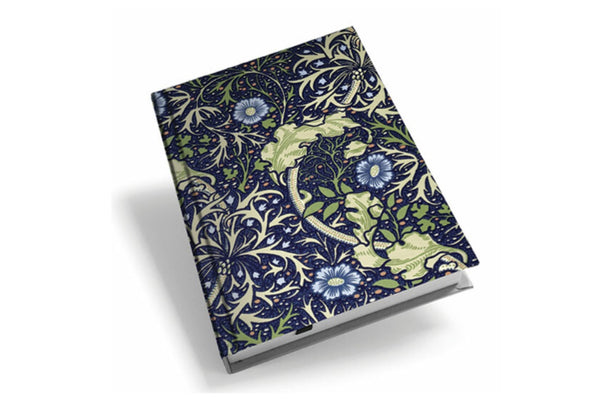 William Morris Seaweed Hardback Lined Journal Available in A5 and A6
