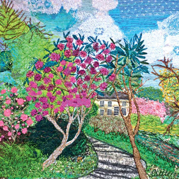 An English Country Garden Greetings Card