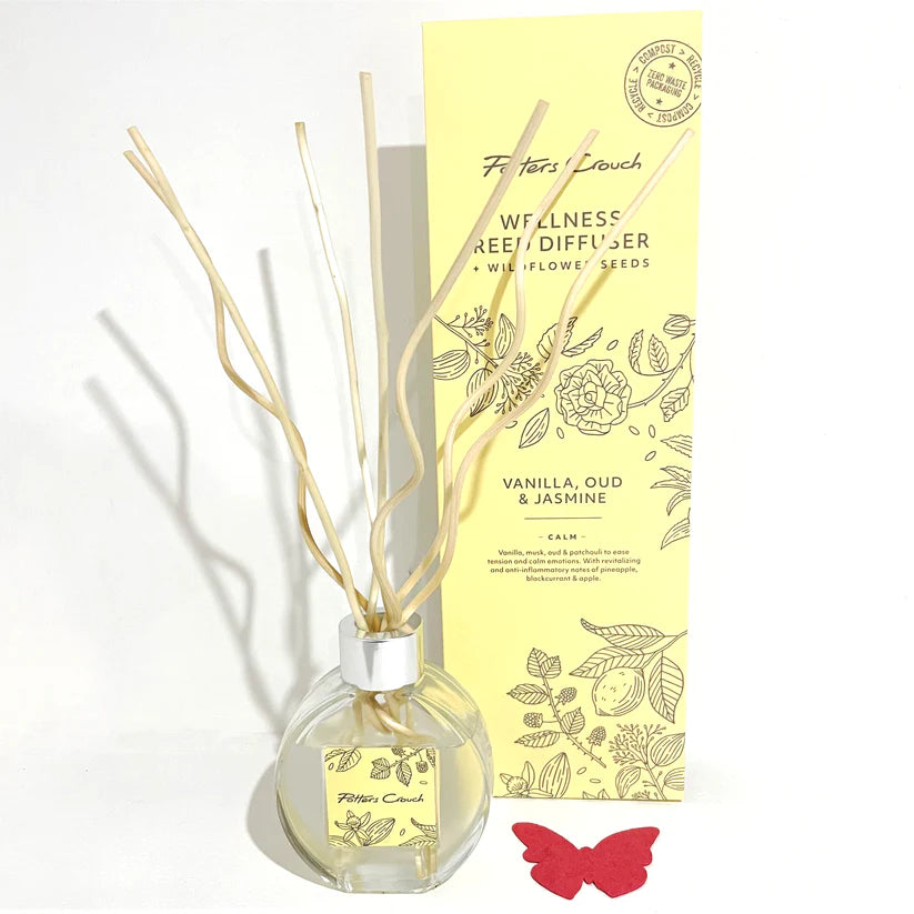 Vanilla, Oud and Jasmine Reed Diffuser 125ml