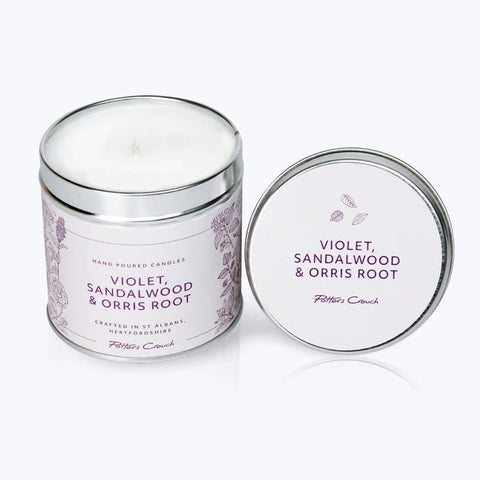 Violet, Sandalwood and Orris Root Candle
