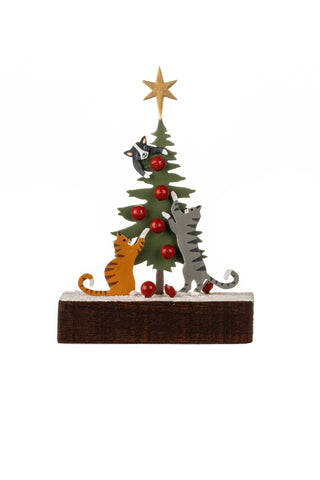 Cats Dressing Tree