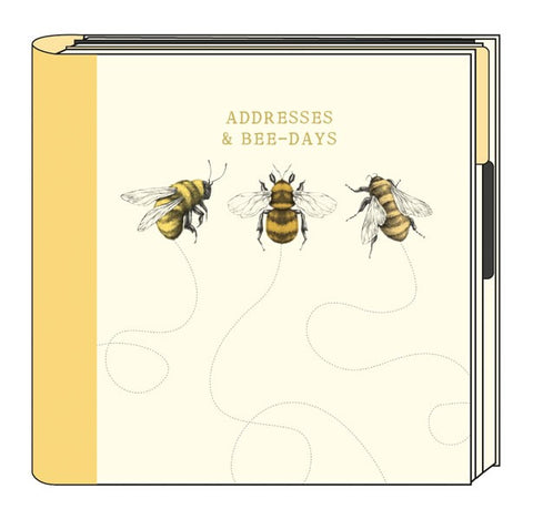Bee Addresses & Birthdays Book