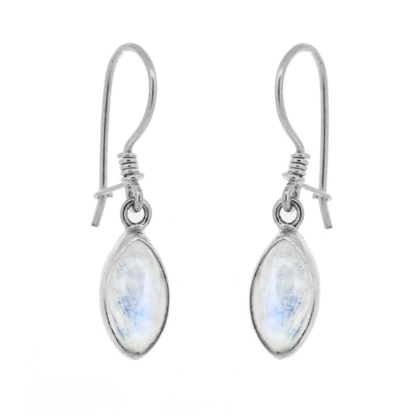 Moonstone Marquise Earrings