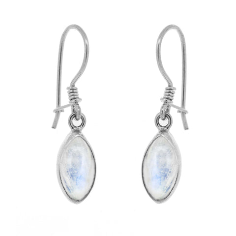Moonstone Marquise Earrings