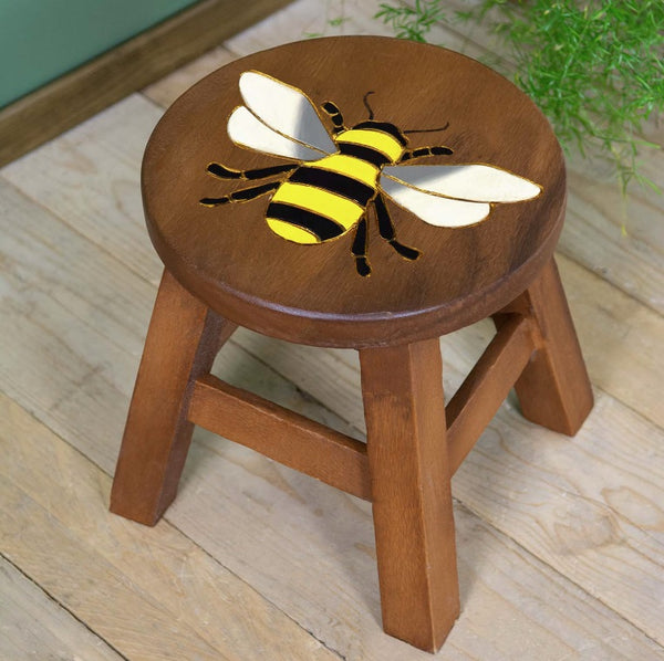Bee Wooden Stool