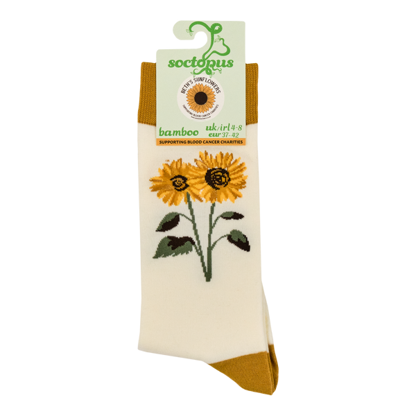 Sunflowers Bamboo Socks