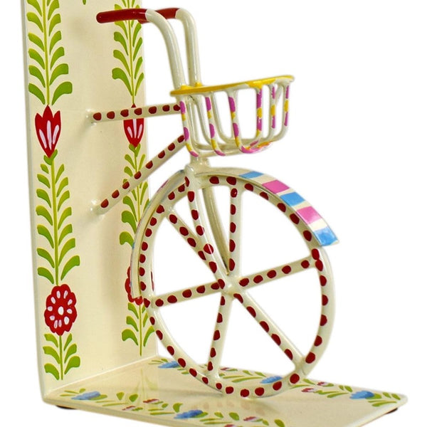 Handmade Bicycle Metal Bookends