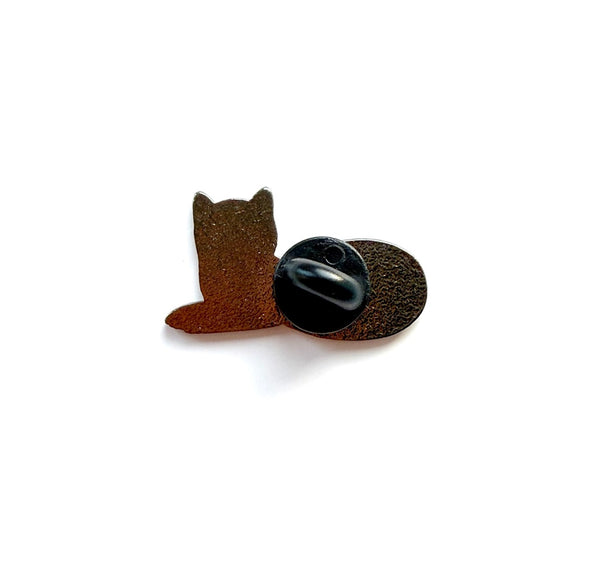 Black Cat Enamel Pin
