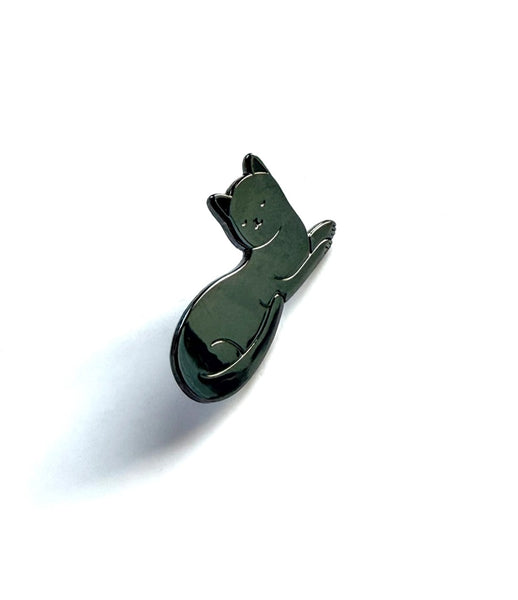 Black Cat Enamel Pin
