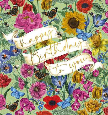Happy Birthday to You Greetings Card