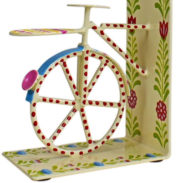 Handmade Bicycle Metal Bookends