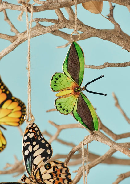 Butterfly Metal Hanging Decoration