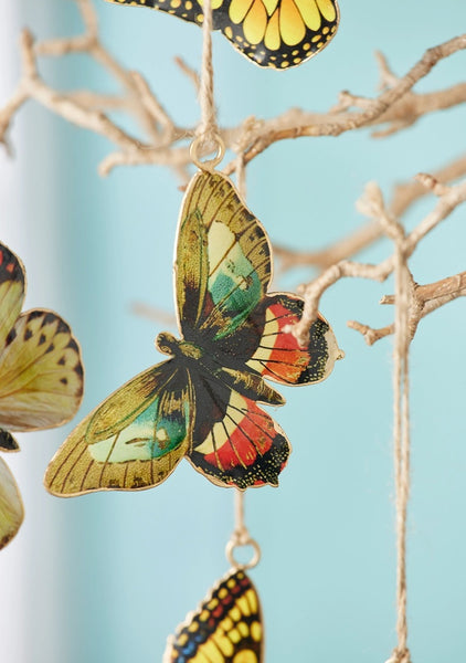 Butterfly Metal Hanging Decoration