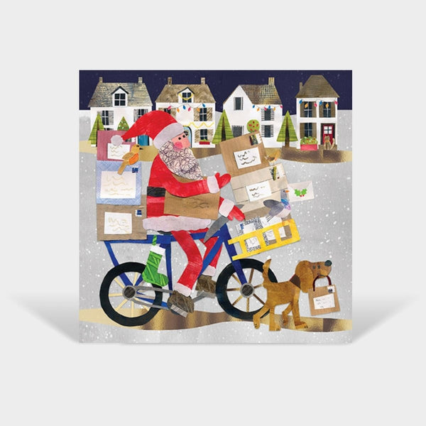 Delivery Post Luxury Christmas Cards x8