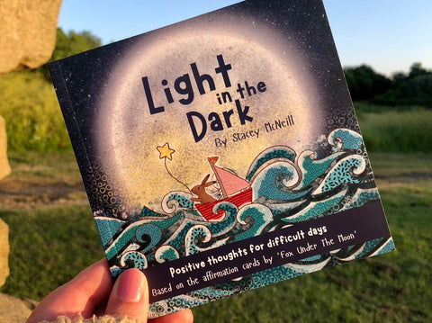 Light in the dark A Book of Affirmatuons Mini Paperback Book