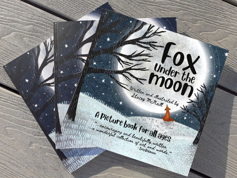 Fox under the Moon Paperback Book