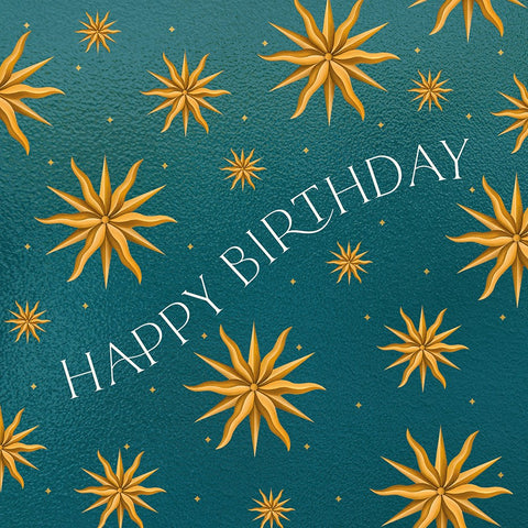 Happy Birthday Greetings Card