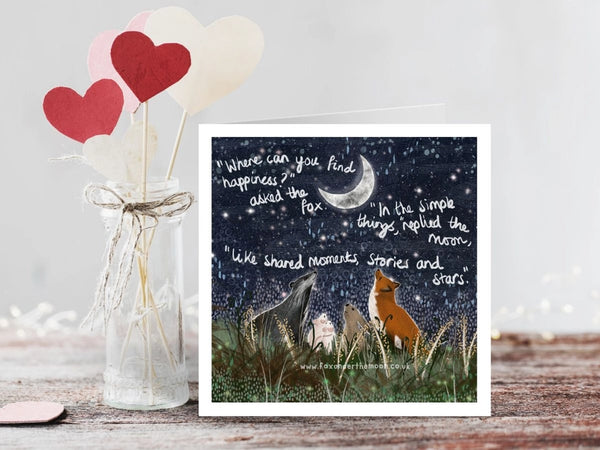 Simple Things Greetings Card