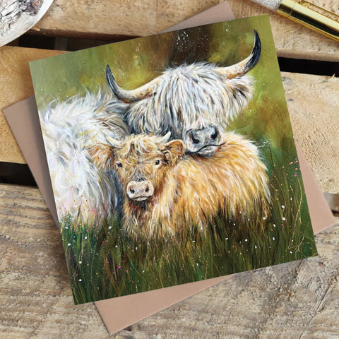 Family of Coos Greetings Card