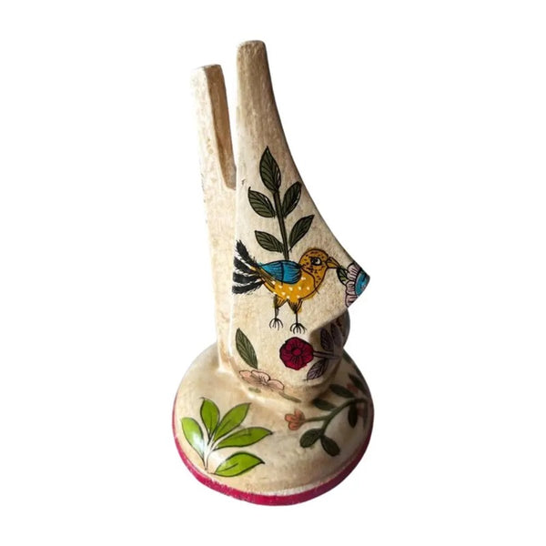 Spectacle Stand Handpainted Floral
