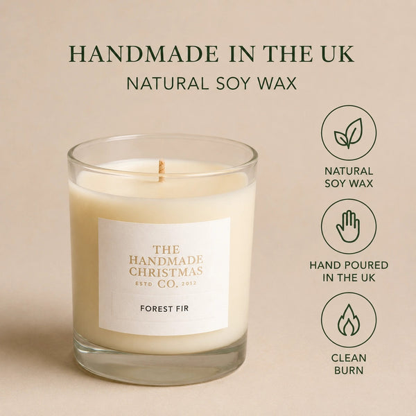 Forest Fir Luxury Handmade Christmas Candle