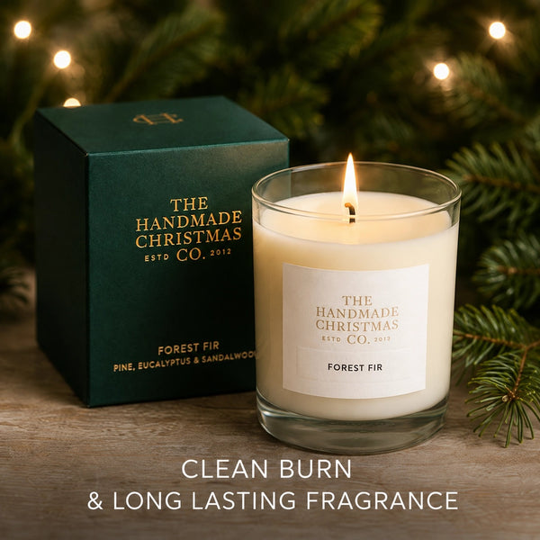 Forest Fir Luxury Handmade Christmas Candle