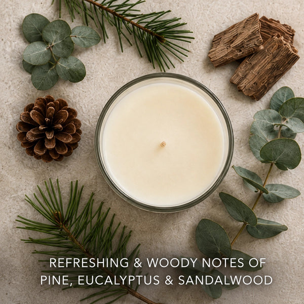 Forest Fir Luxury Handmade Christmas Candle