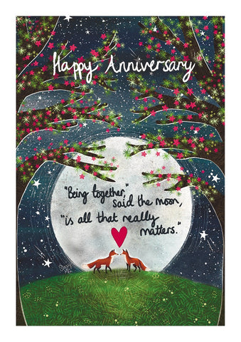 Happy Anniversary Greetings Card