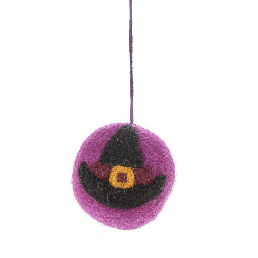 Haunted Halloween Felt Decoration