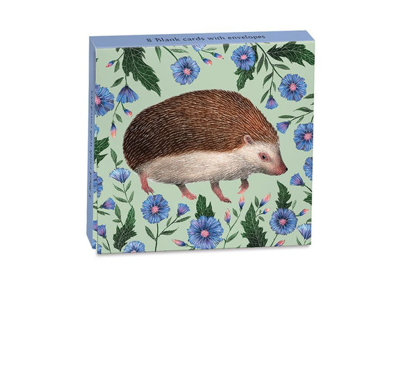 Hedgehog Mini Notecard Wallet - 8 Cards