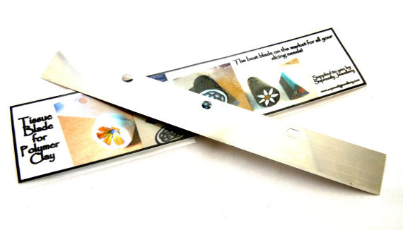 Steel Polymer Clay Tissue Blade Cane Slicer Tool