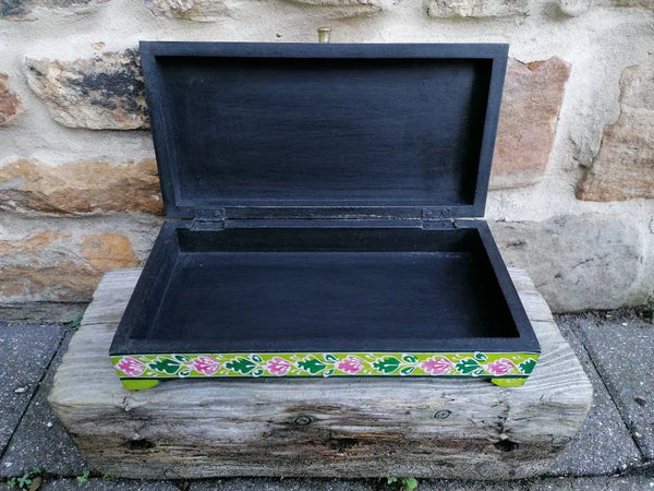 Hand Painted Lidded Box