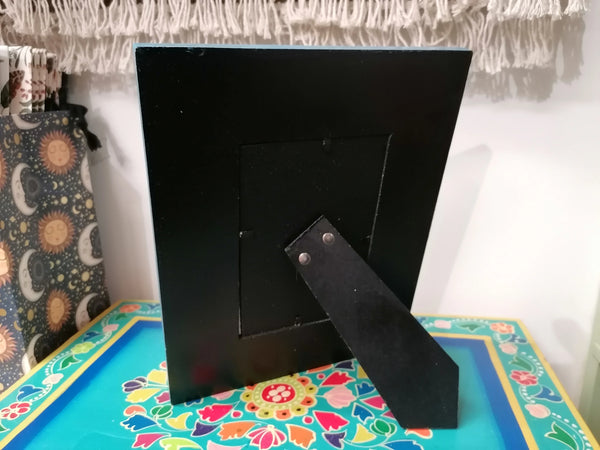 Hand Painted Elephant Wooden Photo Frame