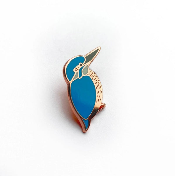 Kingfisher Enamel Pin