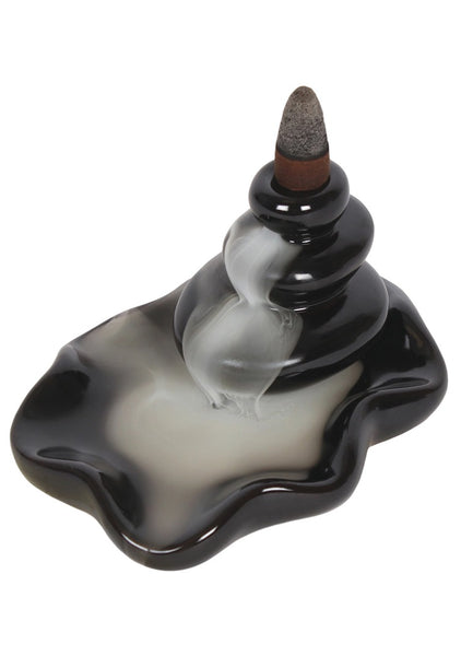 Black Pebbles Backflow Burner
