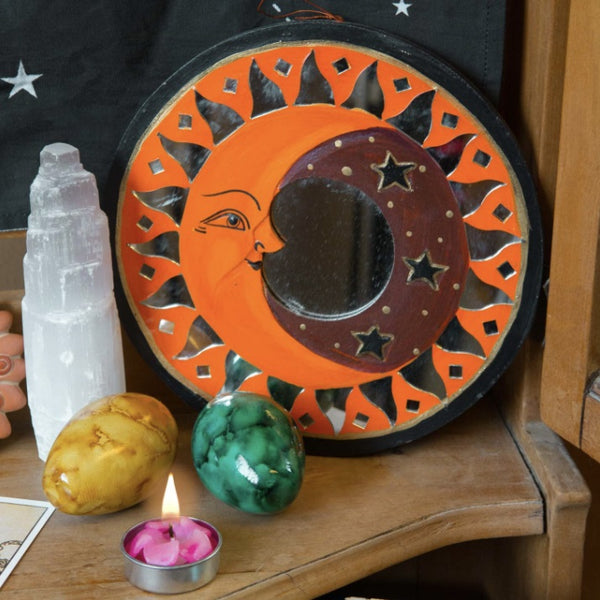 Lunar Mosaic Wall Mirror