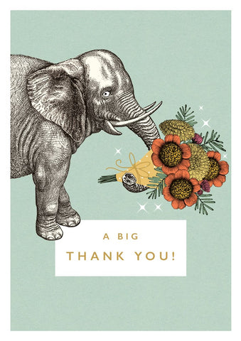 A Big Thank You Greetings Card