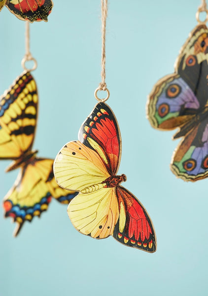 Butterfly Metal Hanging Decoration