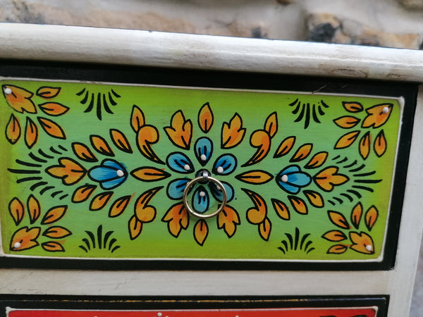 Hand Painted 3 Drawer Chest