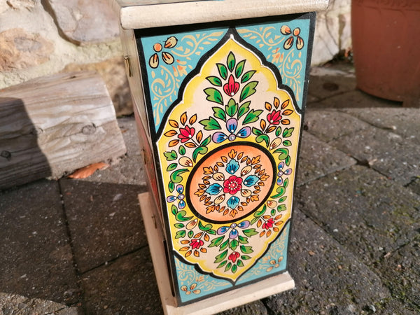 Hand Painted 3 Drawer Chest