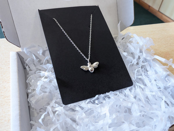 Bee Silver Pendant