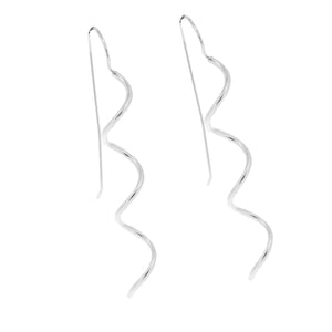 Nova Silver Anabel Twist Drop Earrings