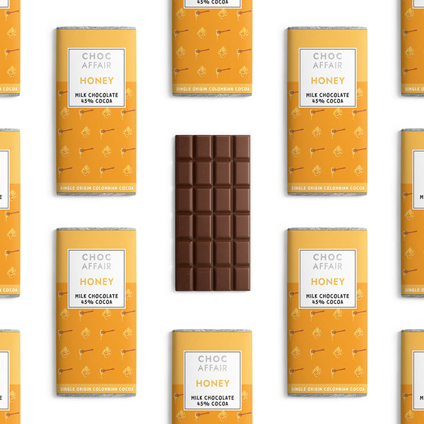 Honey Milk Chocolate Bar 90g
