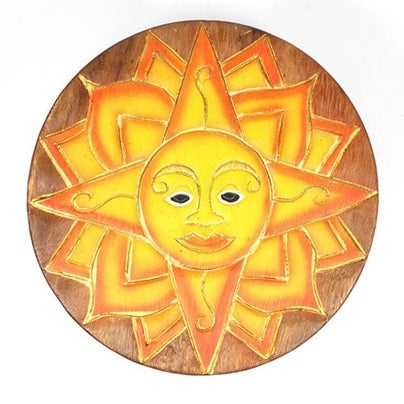 Sun Wooden Stool