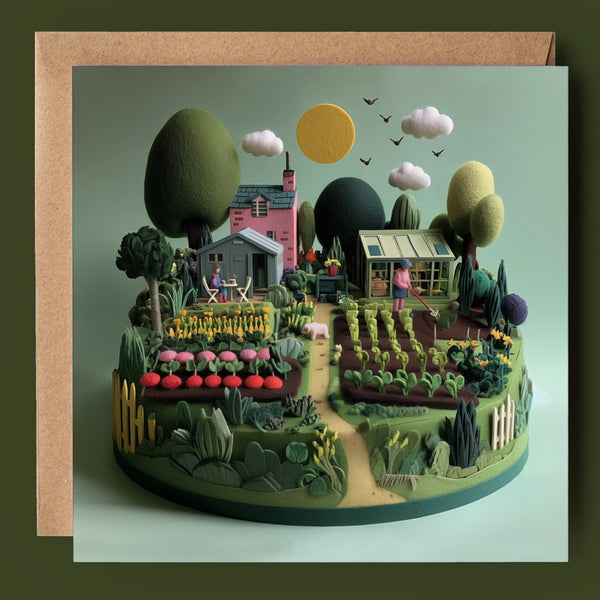 Sunny Garden Greetings Card GP21