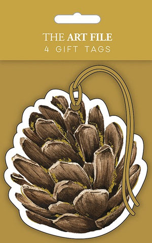 Pine Cone Gift Tags