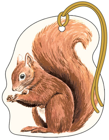 Red Squirrel Gift Tags
