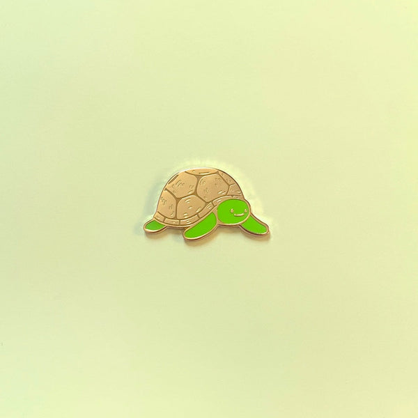 Tortoise Enamel Pin